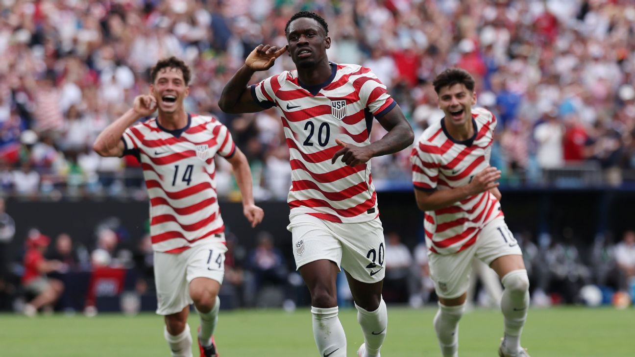 bbsports体育官方网站登录入口。｜足球培训美国队世界杯首战4比1胜巴拉圭 普利西奇与巴洛贡闪耀